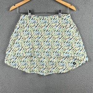 FootJoy Performance Layered Knit Golf Skort Mulitcolor Art Print Womens Small